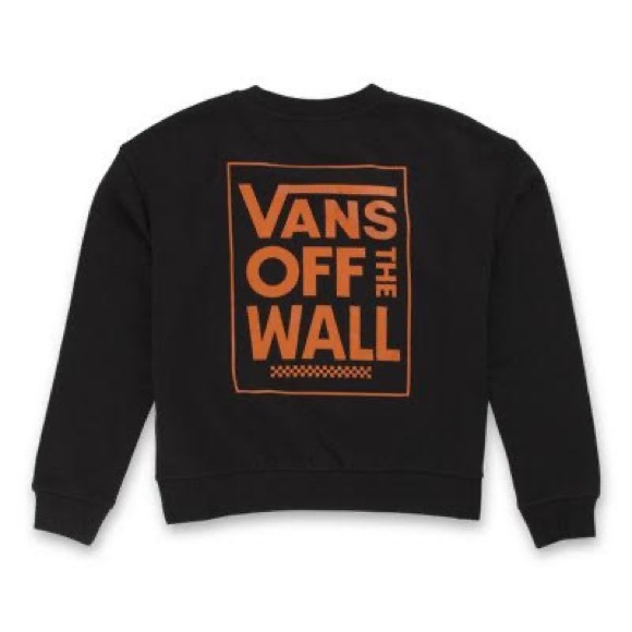 Vans Women Cropped Crewneck Sweatshirt - Picture 2 of 5
